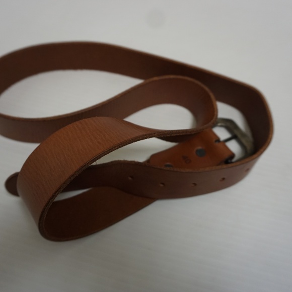 True religion leather belt light brown 28 inch - Picture 2 of 4
